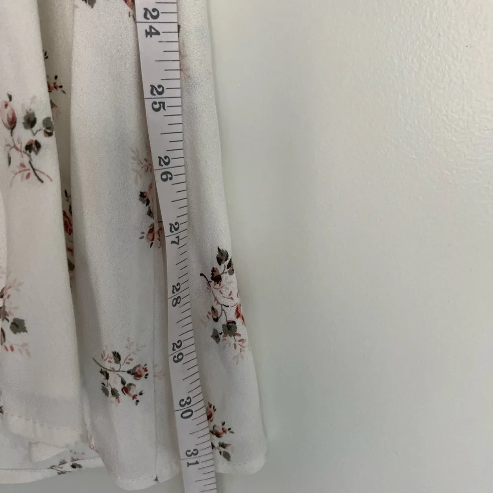 SOLD!!!! Reformation Playa Mini Cutout Wrap Dress Size 0 - Picture 8 of 9